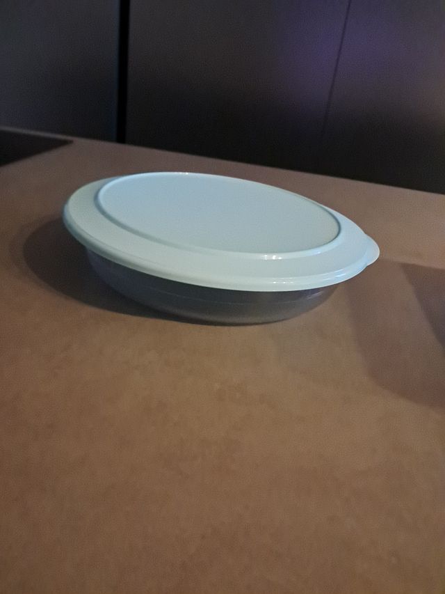 Vassoio/piatto tupperware 