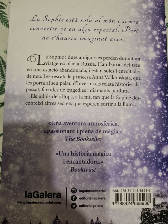 Libro La princesa dels llops