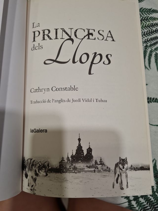 Libro La princesa dels llops