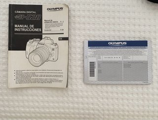 Kit cámara Olympus E-520 + 2 objetivos + accesorio