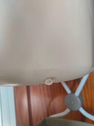 Bañera bebe con patas plegable