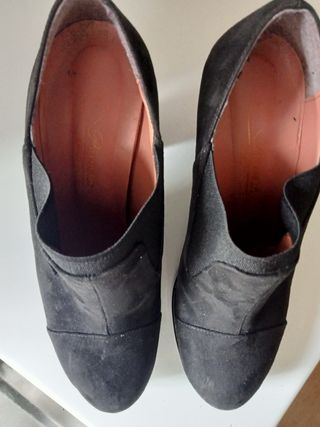 Scarpa donna Made in Italy scamosciati n'38.