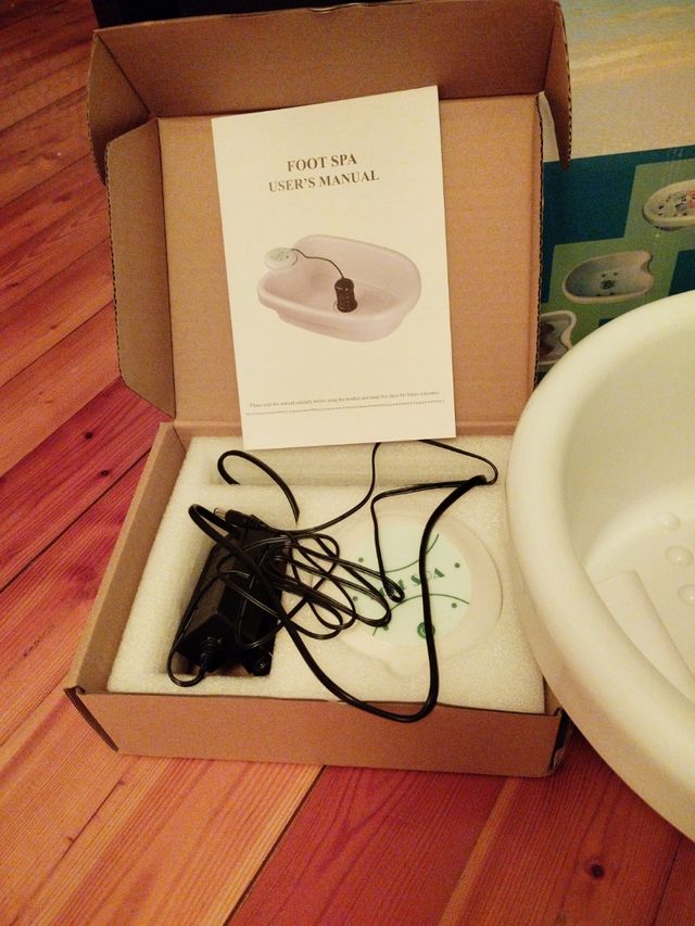 Vasca piedi per chelazione ionica