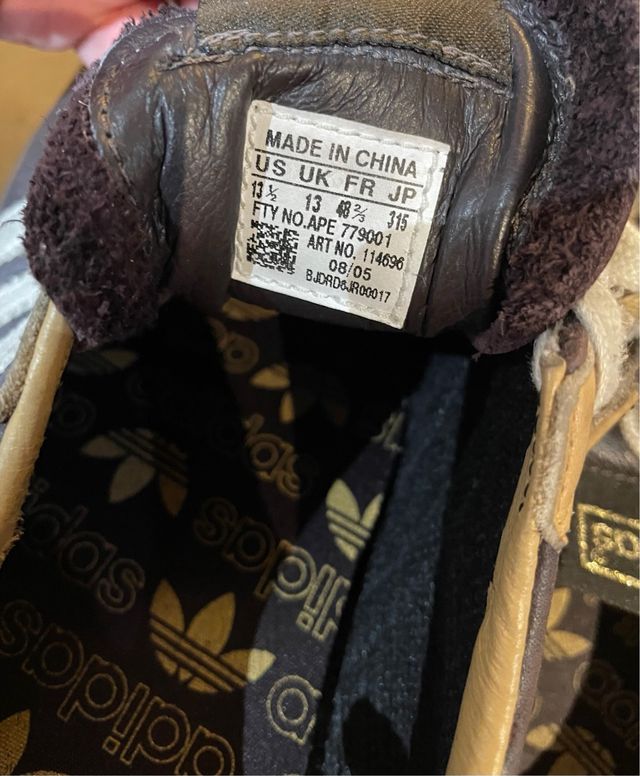 Zapatillas Adidas Titan marron 48 2/3