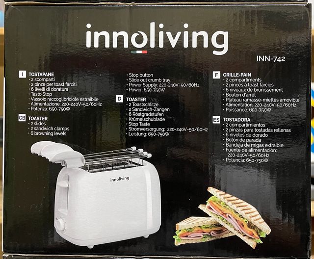 Tostapane NUOVO sigillato