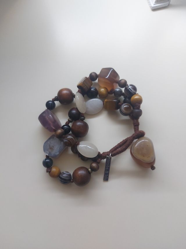 Pulsera piedras bimba y lola