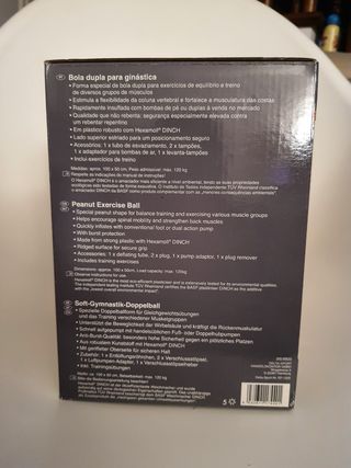 Crivit palla doppia da ginnastica 