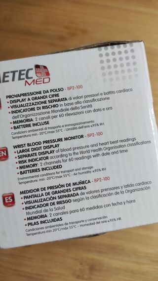 Misuratore pressione automatico Imetec