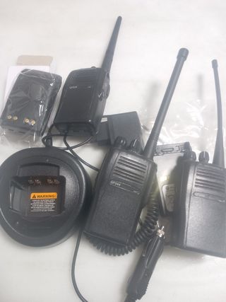 Motorola  lote 3 Gp344 con cargador