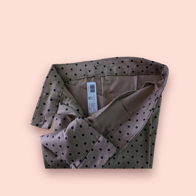 Pantaloni eleganti a pois