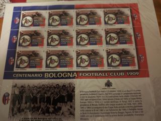 Francobolli Centenario Bologna FC