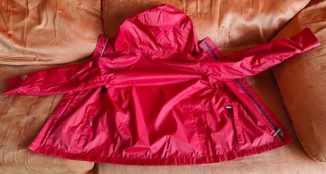 Chubasquero Rojo Columbia niñ@ 7 años