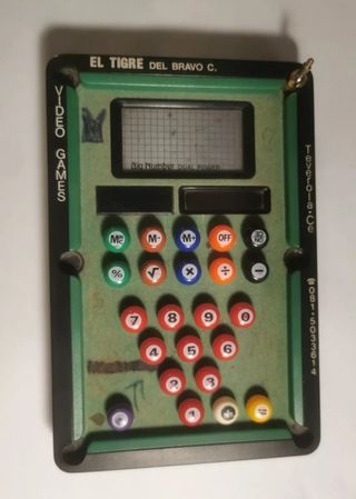 Calcolatrice Vintage Carambola Biliardo