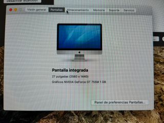 Imac 27" finales 2013 