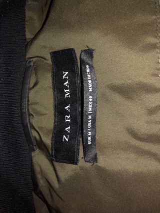 Parka caballero Zara