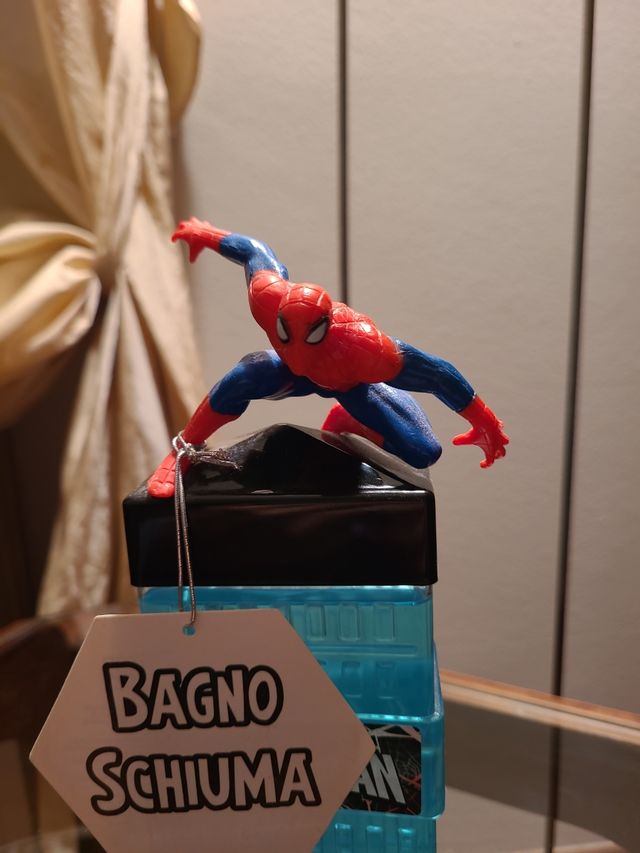 Bagnoschiuma spiderman