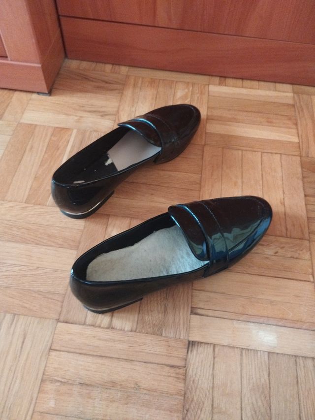 Zapatos mocasin mujer