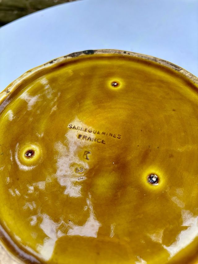 🇫🇷 Ensaladera con tapa barbotina