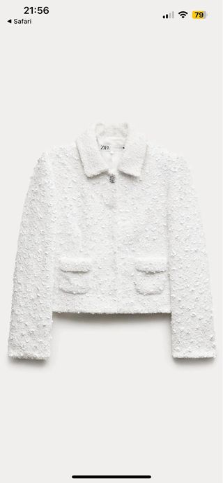 CHAQUETA CORTA LENTEJUELAS ZARA COLLECTION