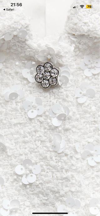 CHAQUETA CORTA LENTEJUELAS ZARA COLLECTION