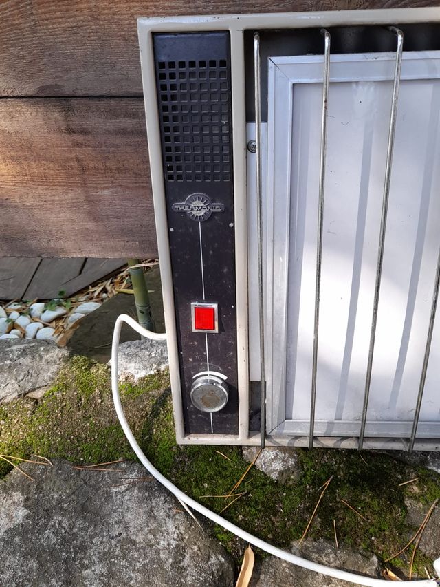 Estufa/radiador de pared