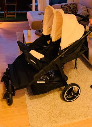 Carrito gemelar baby monsters twin