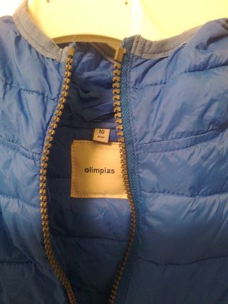 Piumino sintetico leggero jr 10 anni 