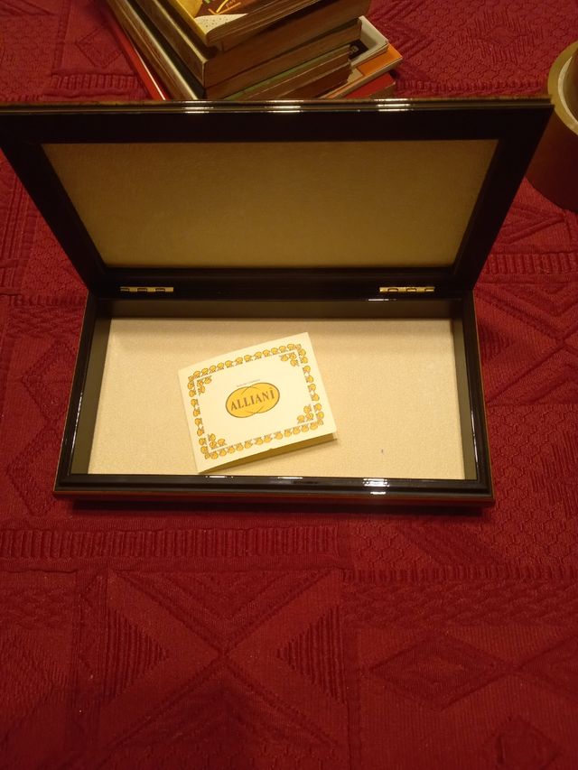 Cofanetto radica e argento