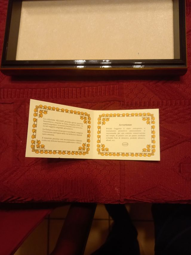 Cofanetto radica e argento