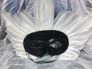 Máscara de plumas - NUEVO