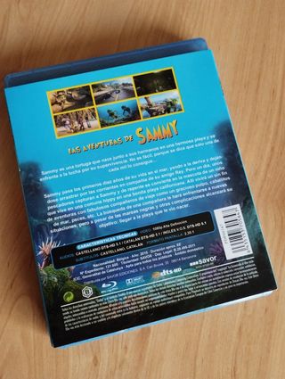 Blu-ray 3D Las aventuras de sammy
