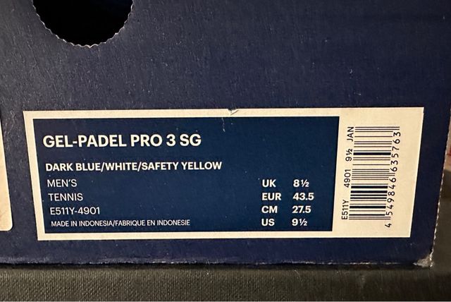 Zapatillas Padel Asics