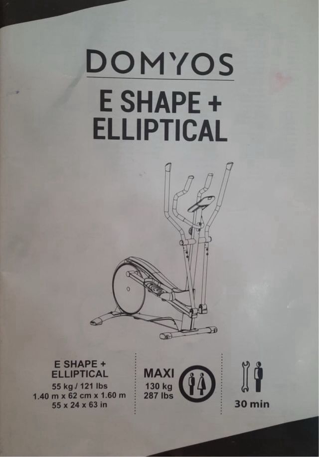 Bicicleta eliptica domyos