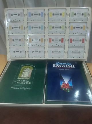 CASSETTES.Maletín Home English Course.. curso ingl