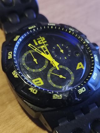 Swatch Black Dunes