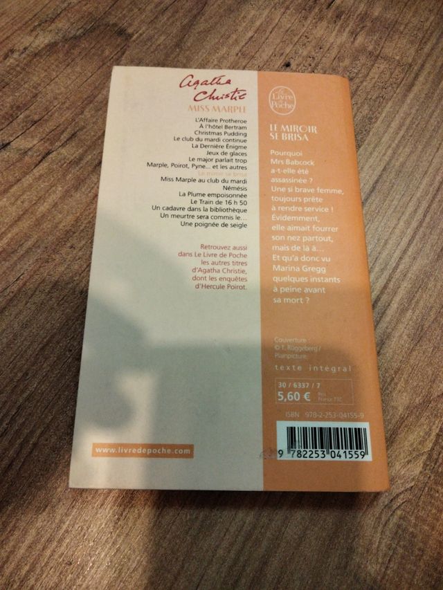 Le miroir se brisa, Agatha Christie