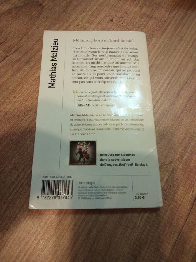 La métamorphose en bord de ciel