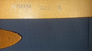 Cinturon de piel Armani