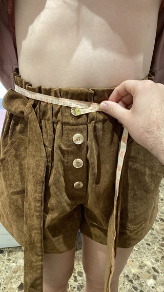 Pantalón corto invierno