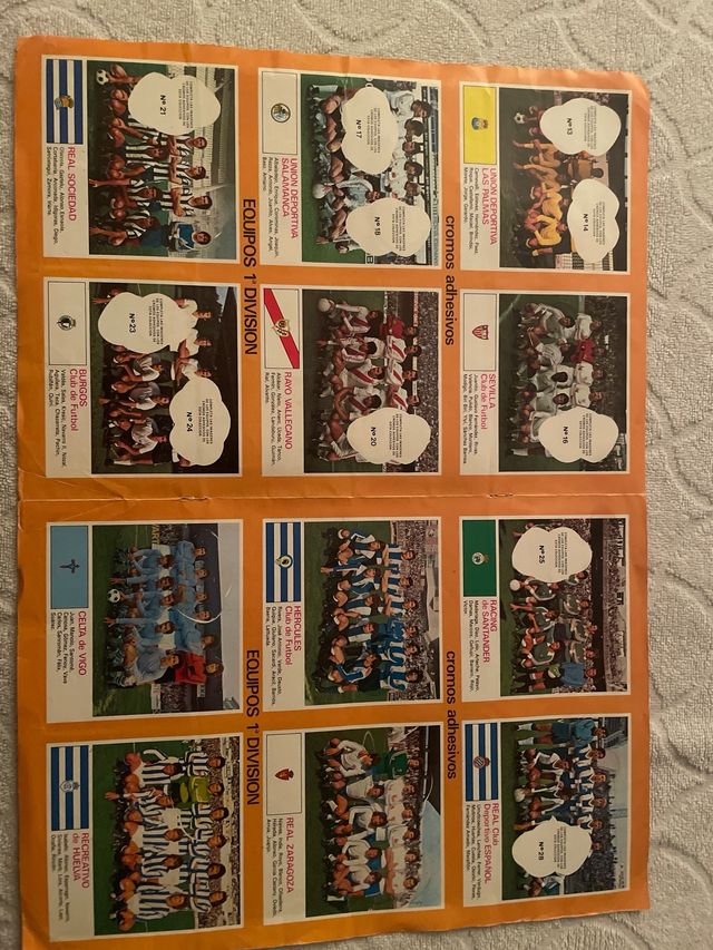 Álbum La Liga 78/79