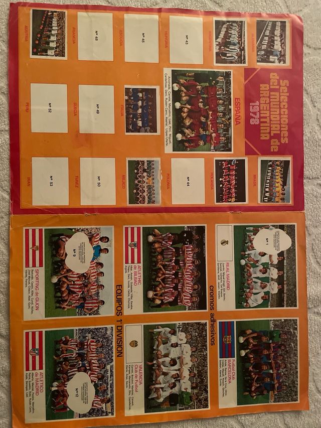 Álbum La Liga 78/79