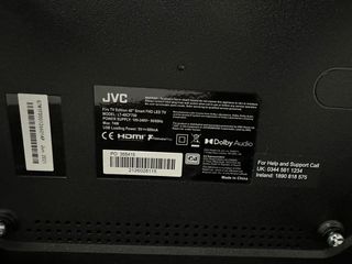 Television smart JVC 40” pulgadas 