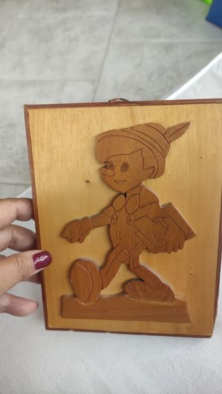 Quadro legno pinocchio Disney 