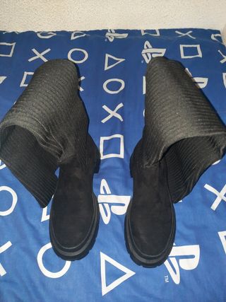 Botas altas negras
