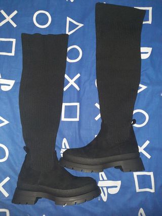 Botas altas negras