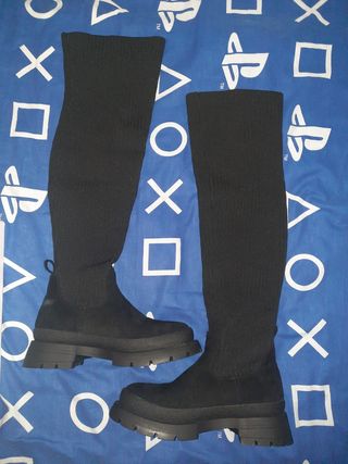 Botas altas negras