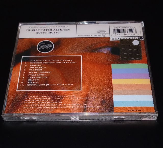 Nusrat Ali Khan CD "Mustt Mustt"