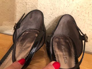 MASSIMO DUTTI - bailarinas mini cuña 36
