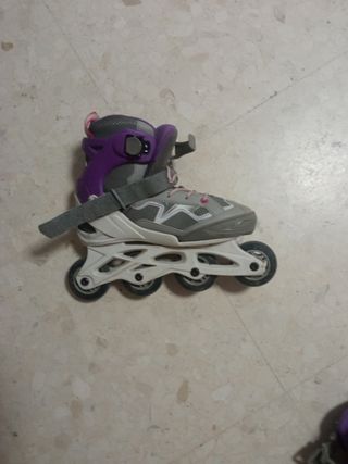 Patines + mascuto+protección