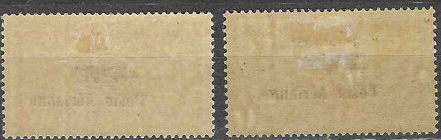 SELLOS* FRANCIA 1927, CORREO AEREO YT 1/ 2